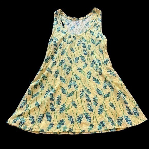 Yellow floral Lilly Pulitzer shirt dress